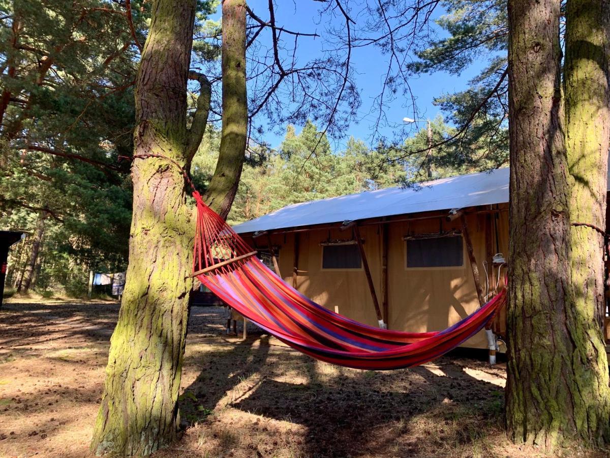 Camp Bursztynowy Las Gdansk Bagian luar foto