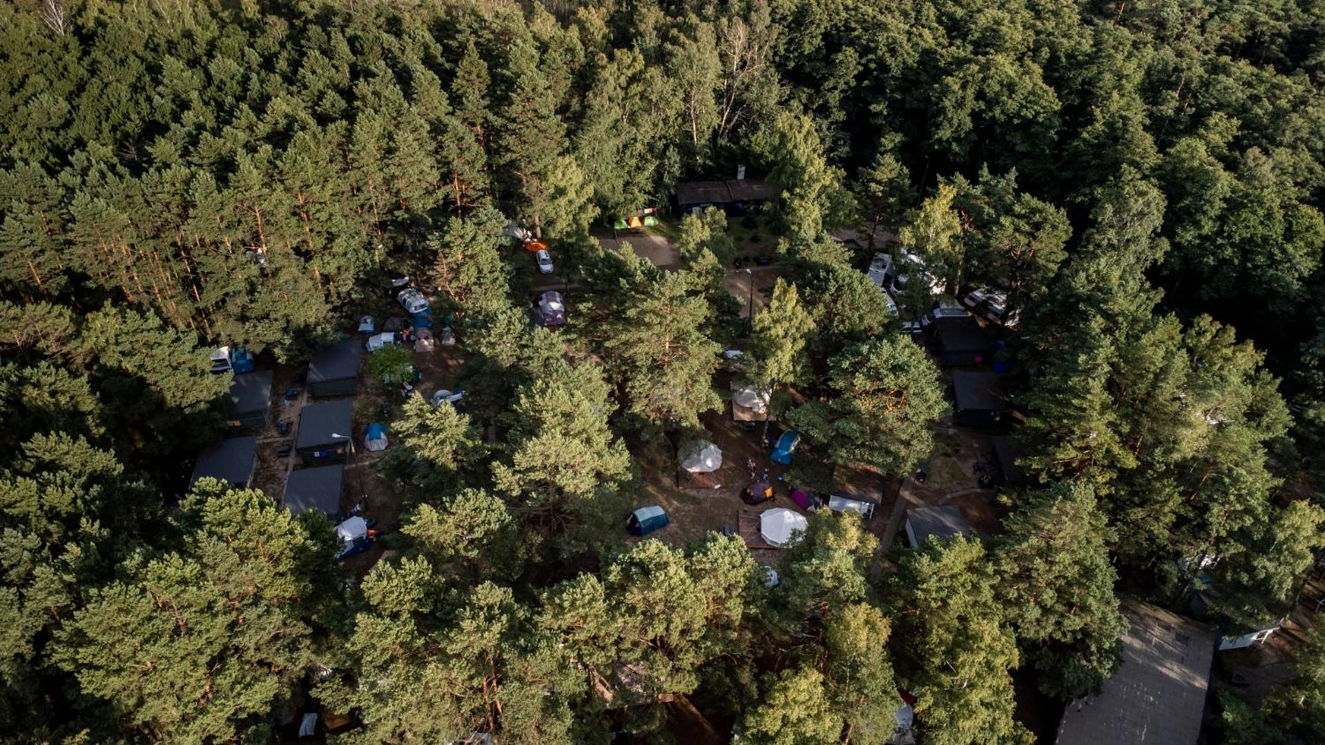 Camp Bursztynowy Las Gdansk Bagian luar foto
